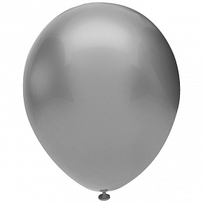 10""(23см) серебро металлик Китай BB_10m_139 (silver)  100шт/уп