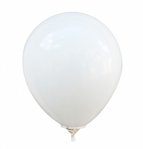 10""(23см) белый (WHITE) пастель Китай BB_10_101 100шт/уп